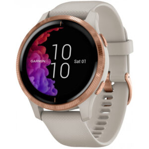 GARMIN Venu Beige Oro Rosa – Reloj Deportivo 7 Actividades