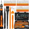 JOREST 38Pcs Destornilladores Precision Kit, Set Herramientas con Torx T1 T2 T3 T4 T5, TR6 T7 T8 T9 T10 T15, Triwing Y00, P2/P5, -1.0/2.0, etc, per Switch, PS4, Joycon, Xbox, PC, Mac, Laptop, Gafas - Imagen 2